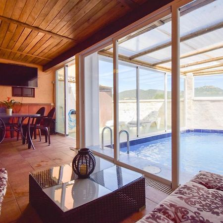 Villa Elisabeth Con Piscina Climatizada Chimenea Y Terraza Arriate Exterior foto